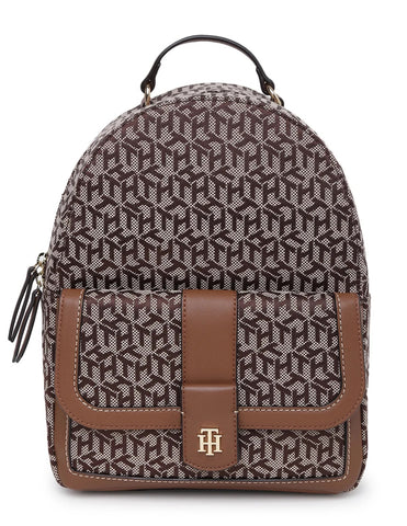 Tommy Hilfiger Mochila Con Monograma En Jacquard