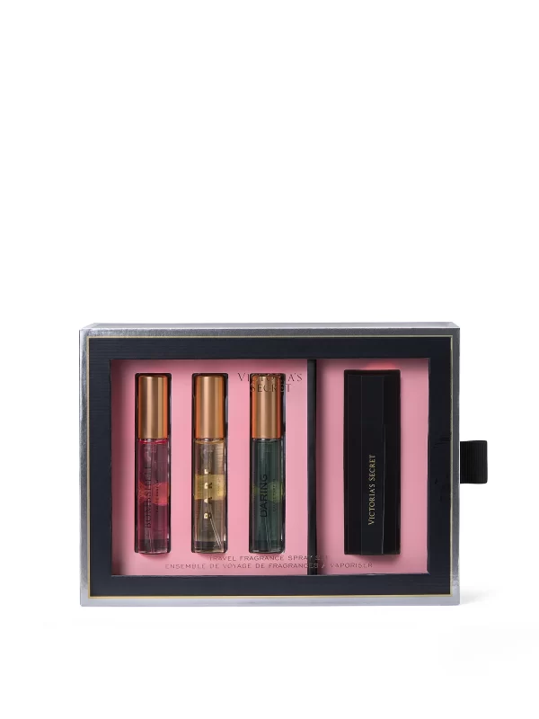 Set de regalo de fragancia en aerosol para viajes