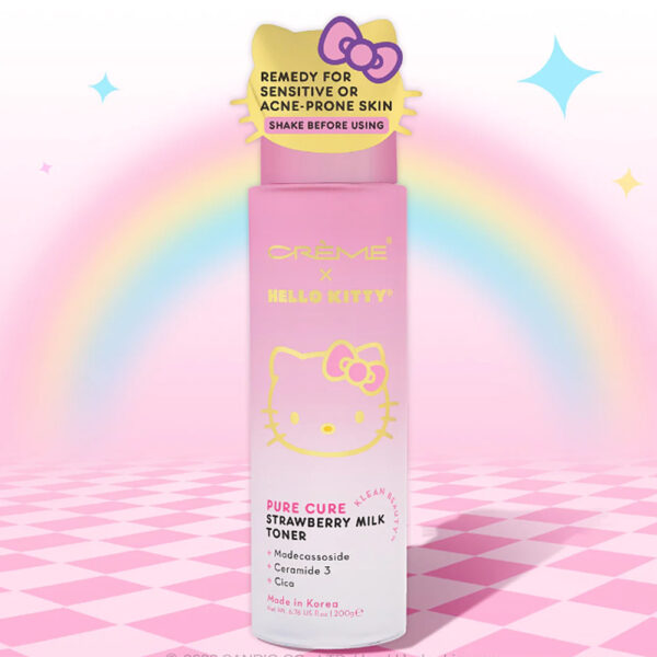 Hello Kitty Klean Pure Cure Strawberry Milk Toner