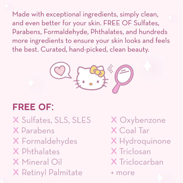 Hello Kitty Klean Pure Cure Strawberry Milk Toner