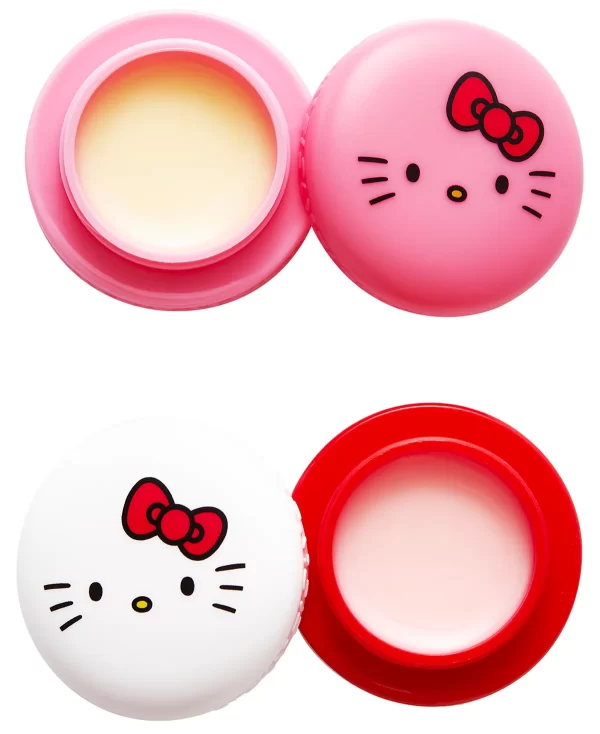 Hello Kitty - Set de 2 bálsamos labiales Macaron