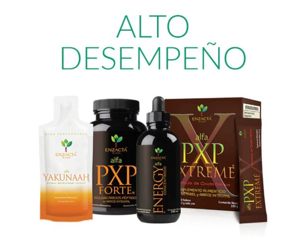 Paquete alto desempeño - Yakunaah sobres Energy PXP FORTE PXP Extreme máximo rendimiento físico mental