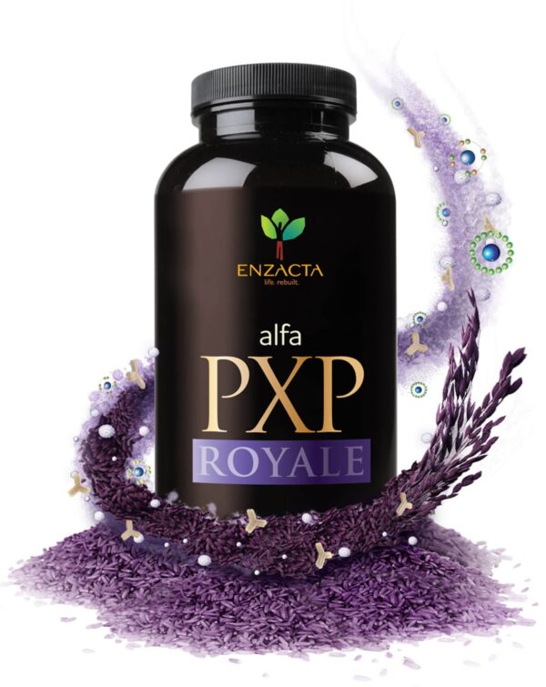 Alfa PXP ROYALE 150g ENZACTA - Arroz púrpura antioxidante premium suplemento Solo Originals