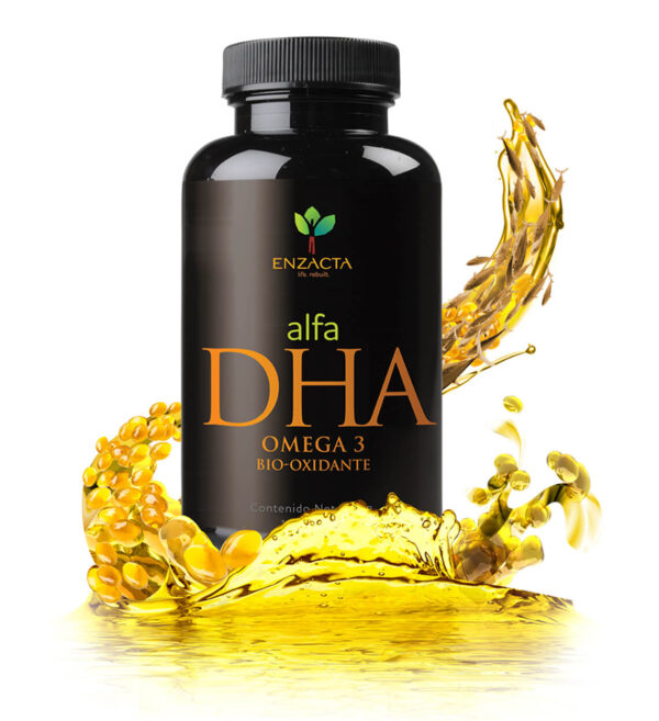 Alfa DHA 180 tomas ENZACTA - Omega-3 premium salud cardiovascular cerebral Solo Originals México