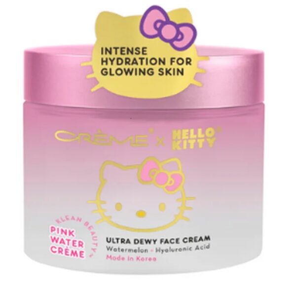 Hello Kitty Klean Beauty Crema De Agua Rosa 110g