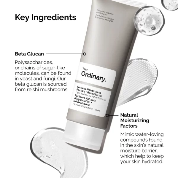 natural moisturizing factors + beta glucan (gel hidratante con betaglucano) 100 ml