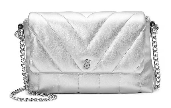 Medium Crossbody Bag Silver