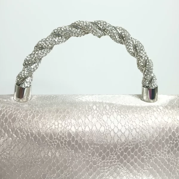 Bolso Bandolera Aldo Con Asa De Brillantes Y Correa