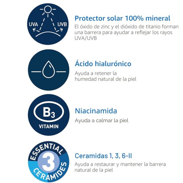CeraVe Protector solar 100% mineral SPF 50