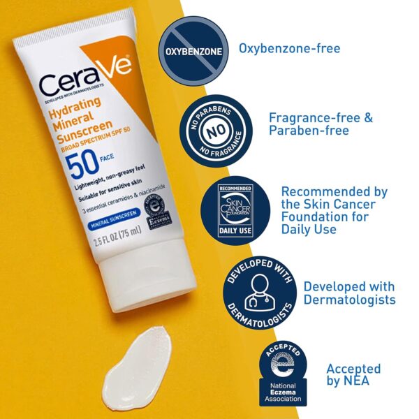CeraVe Protector solar 100% mineral SPF 50