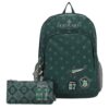 Mochila Escolar Harry Potter Slytherin Con Lapicera